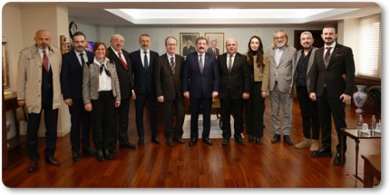 Samsun Çarşambalılar Vakfı’nın Protokol Ziyaretleri Sürüyor